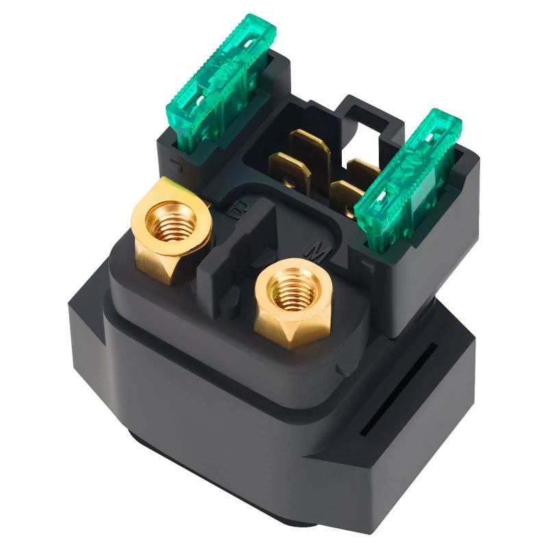 XuLong Starter Solenoid Relay Atv Compatible With Yamaha Yfm350A Yfm 350 400 450 660 Grizzly Big Bear Kodiak Wolverine Rhino Raptor Bruin 2000 2001 2002 2003 2004 2005 2006 2007 2008 2009 - Image 1